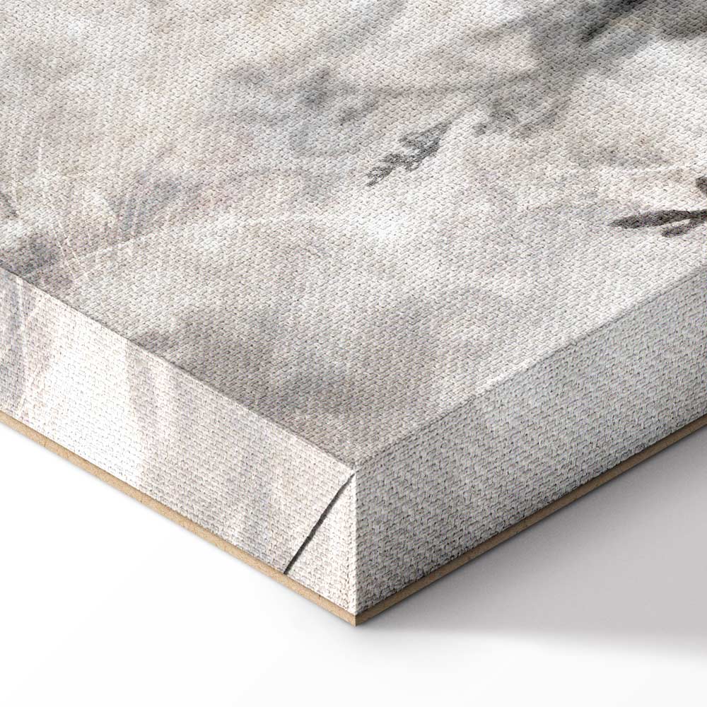 Angelic Leaf Abstract Canvas Print