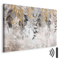 Angelic Leaf Abstract Canvas Print