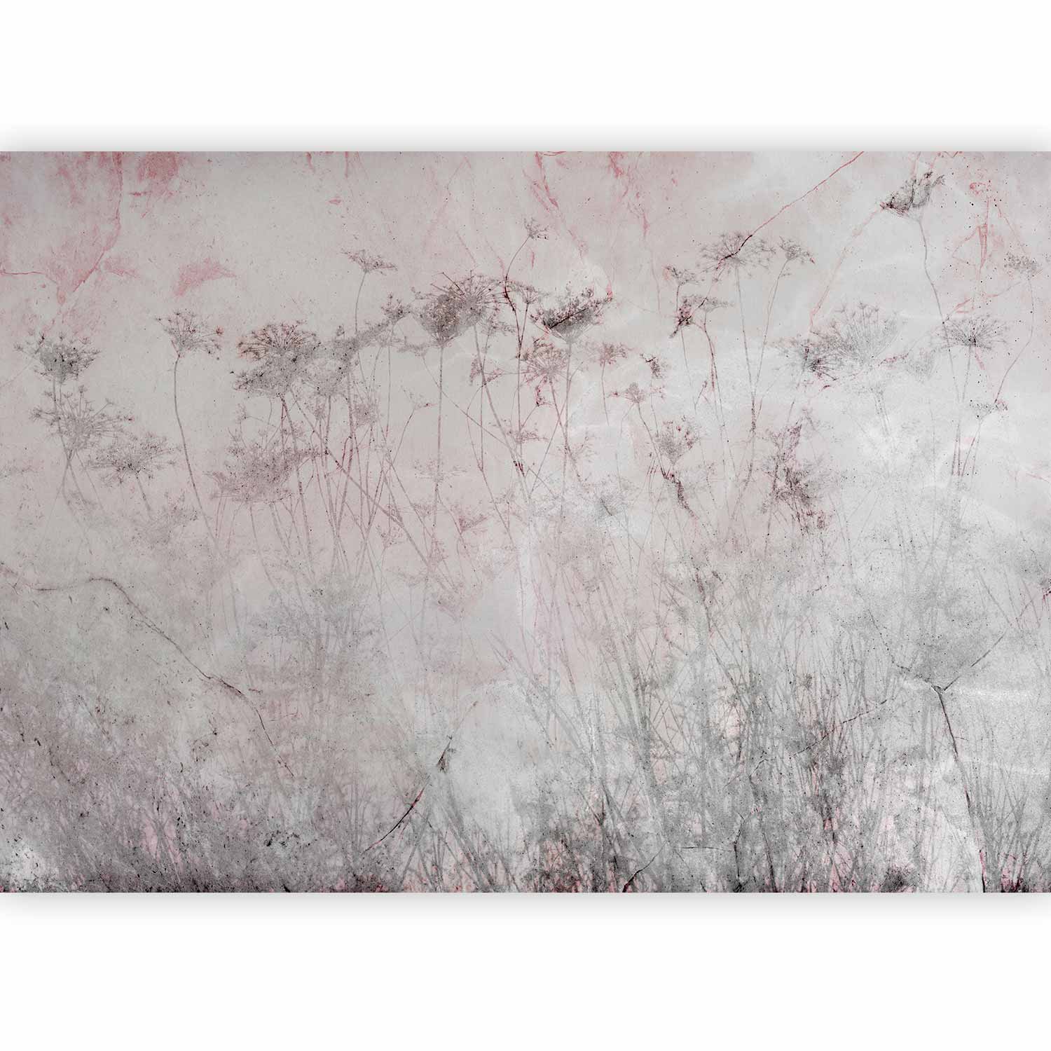 Indian Summer Wildflower Field Wall Mural