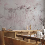 Indian Summer Wildflower Field Wall Mural