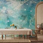 Tropical Leaves Botanical Wall Mural