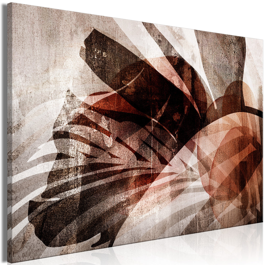 Canvas Print Penetrating Nature Wide (1 Part)
