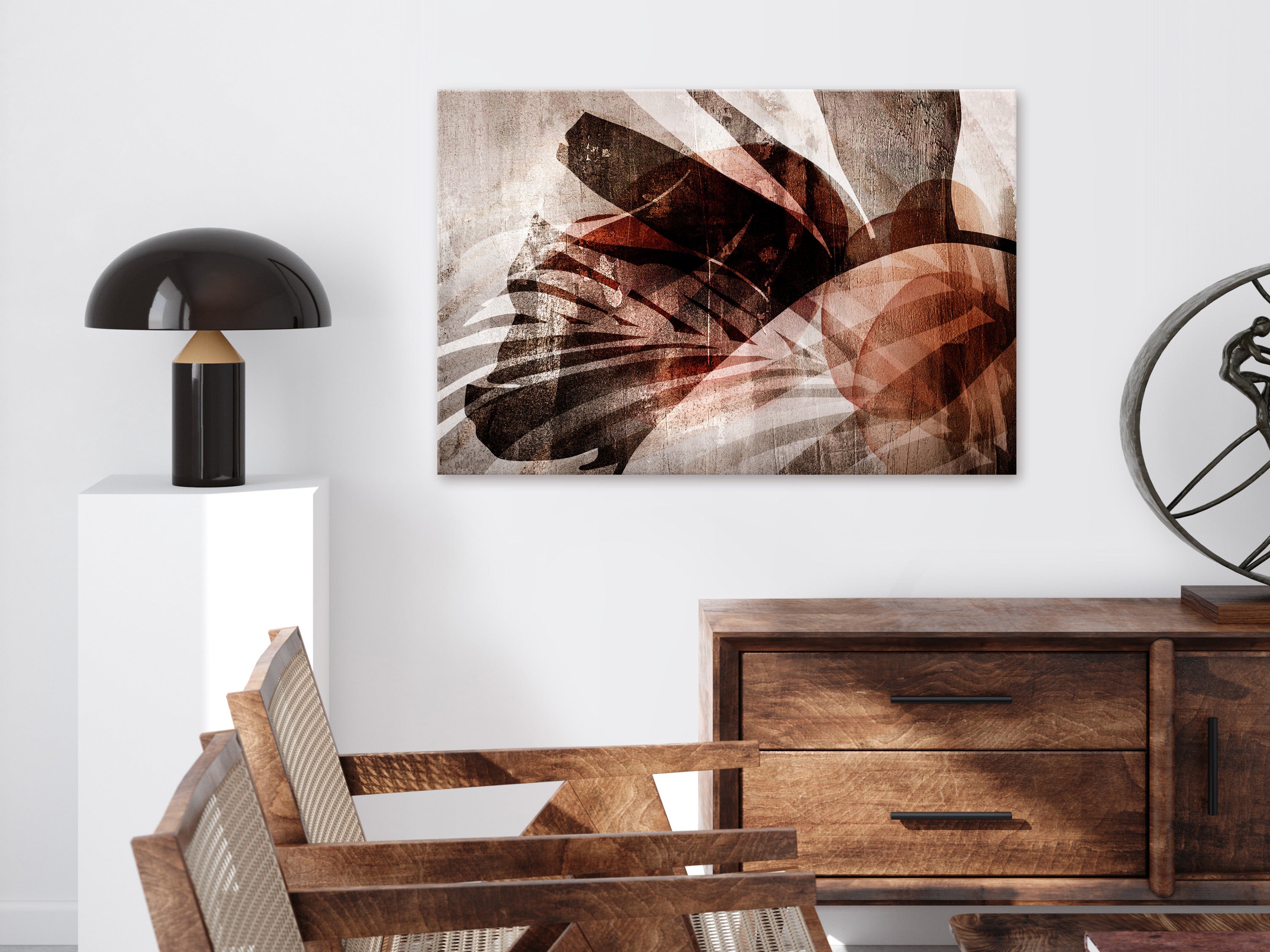 Canvas Print Penetrating Nature Wide (1 Part)