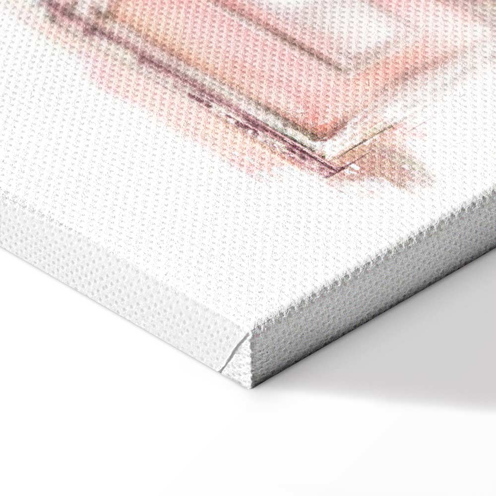 Paris Floral Dream Vertical Canvas Print