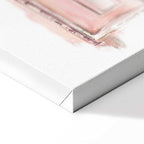 Paris Floral Dream Vertical Canvas Print