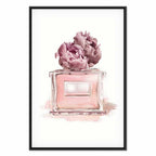 Paris Floral Dream Vertical Canvas Print