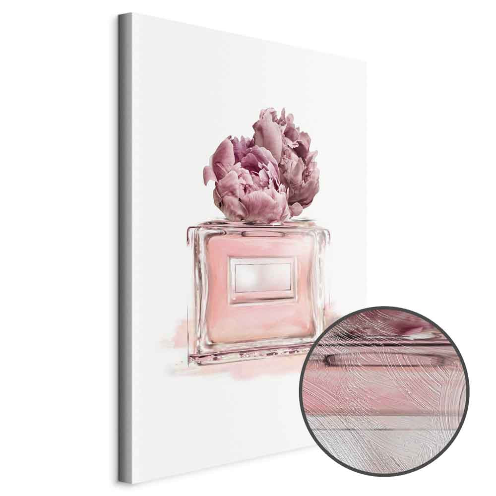 Paris Floral Dream Vertical Canvas Print