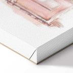 Paris Floral Dream Vertical Canvas Print