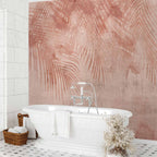 Pink Palm Trees Tropical Wall Mural