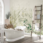 Holiday Leaves Nature Wall Mural