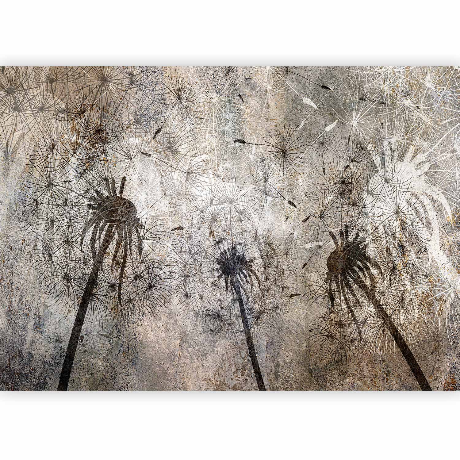 Wall Mural Flower Artwork Stirring Breath