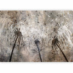 Wandbild mit Blumenmotiv, das den Atem anregt