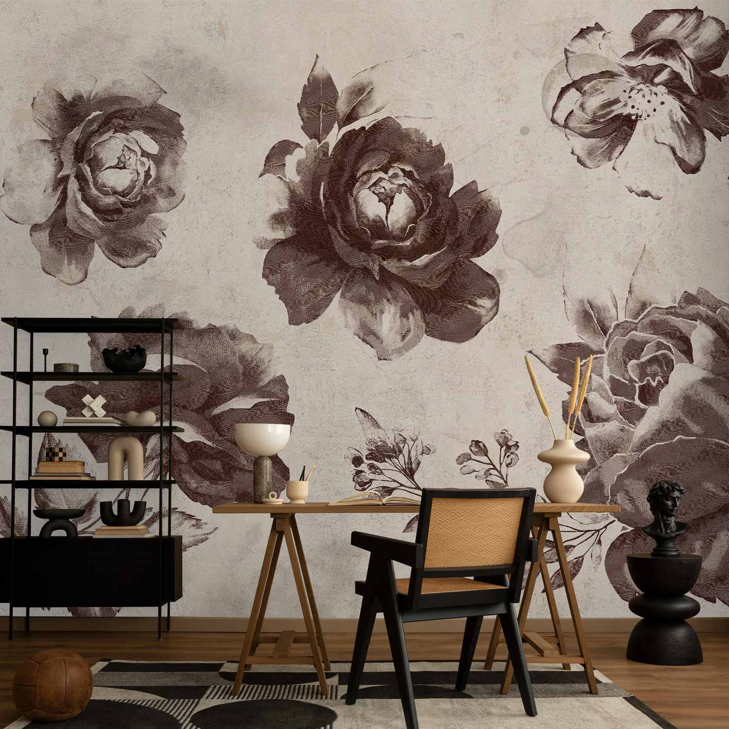 Floral Garden Wall Mural