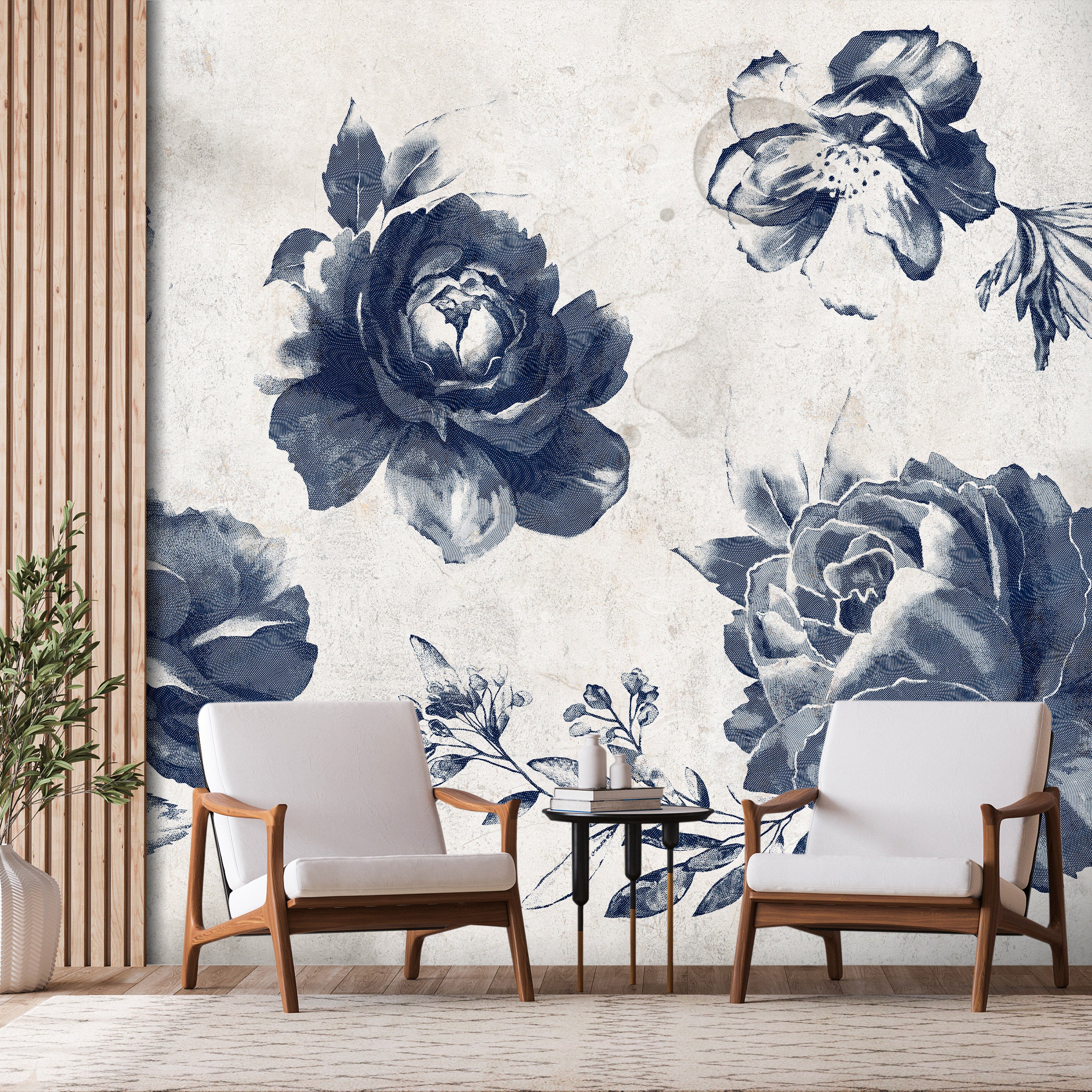Wall Mural Garden of Memories Flowers