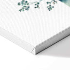 Always Together Botanical Leaves Vertical Canvas Print