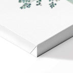 Always Together Botanical Leaves Vertical Canvas Print