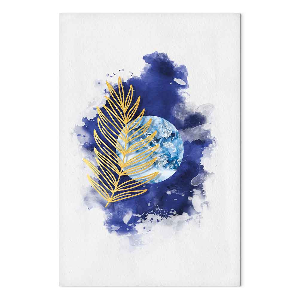 Magic Plant Leaves Nature Canvas Print