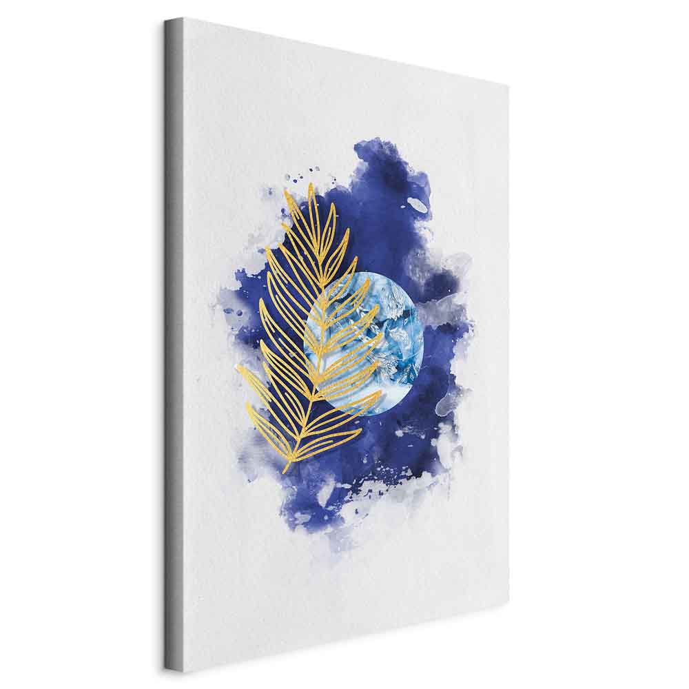 Magic Plant Leaves Nature Canvas Print