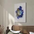 Magic Plant Leaves Nature Canvas Print