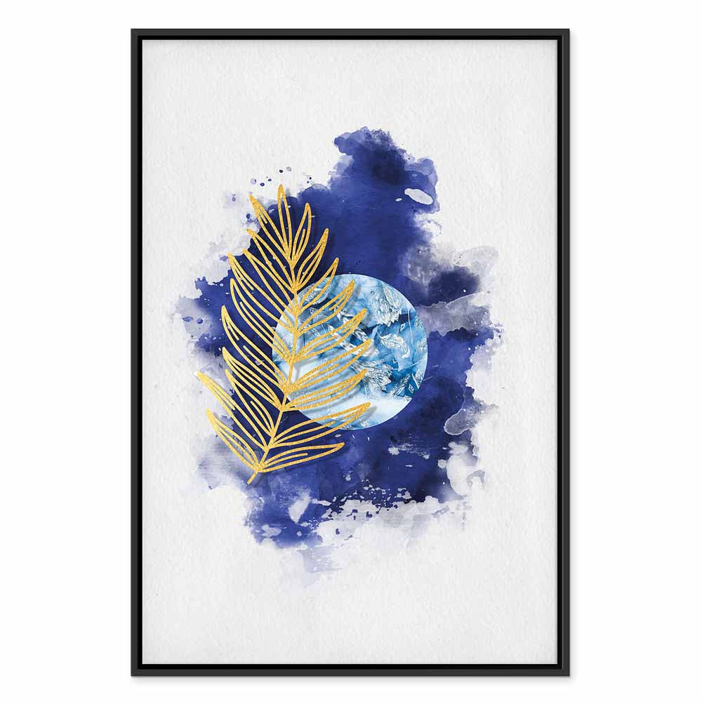 Magic Plant Leaves Nature Canvas Print