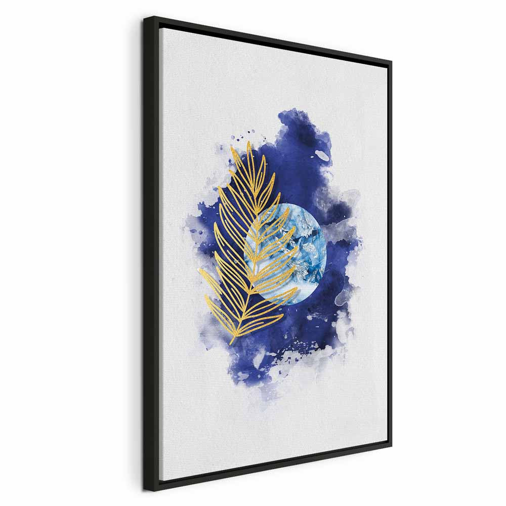 Magic Plant Leaves Nature Canvas Print