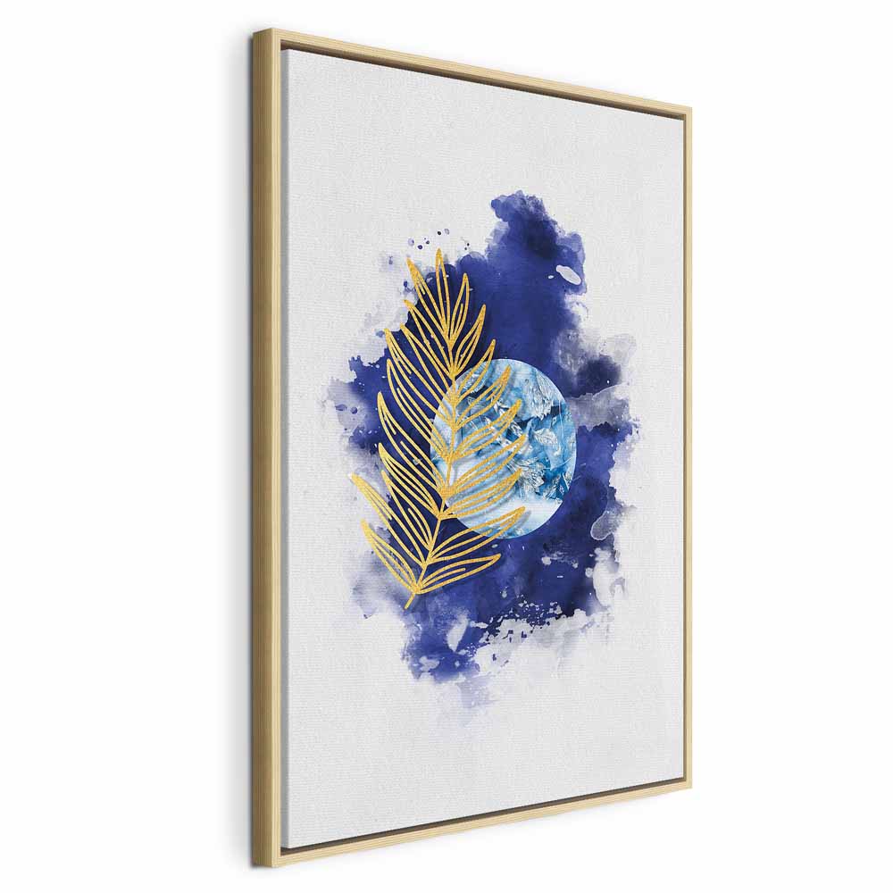 Magic Plant Leaves Nature Canvas Print