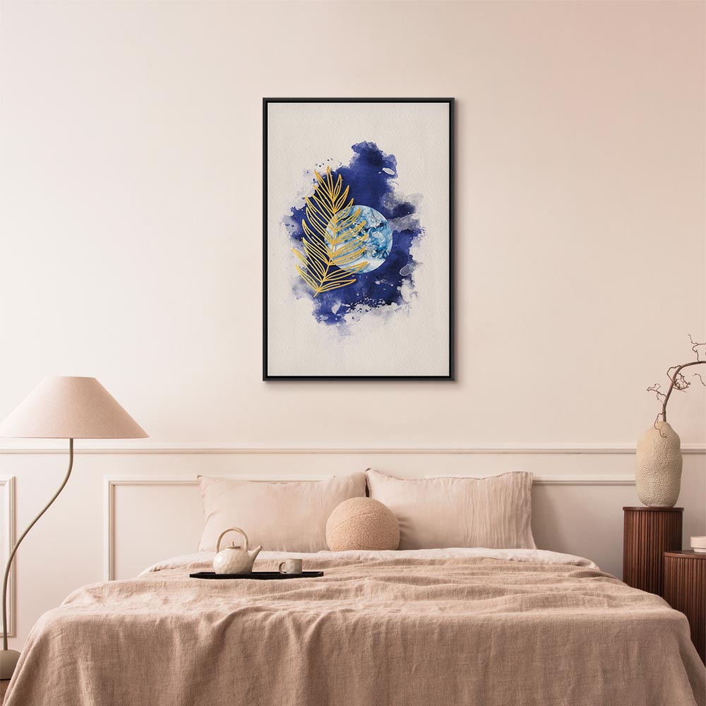 Magic Plant Leaves Nature Canvas Print