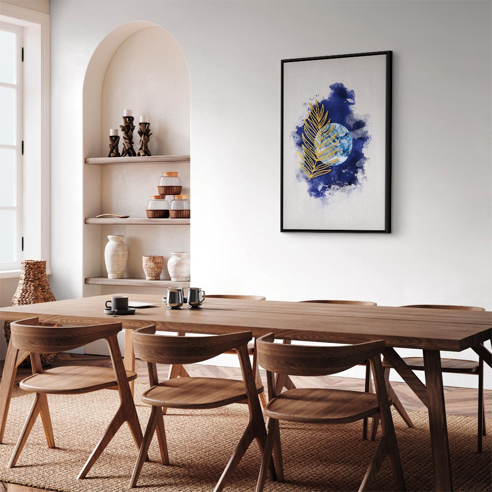 Magic Plant Leaves Nature Canvas Print