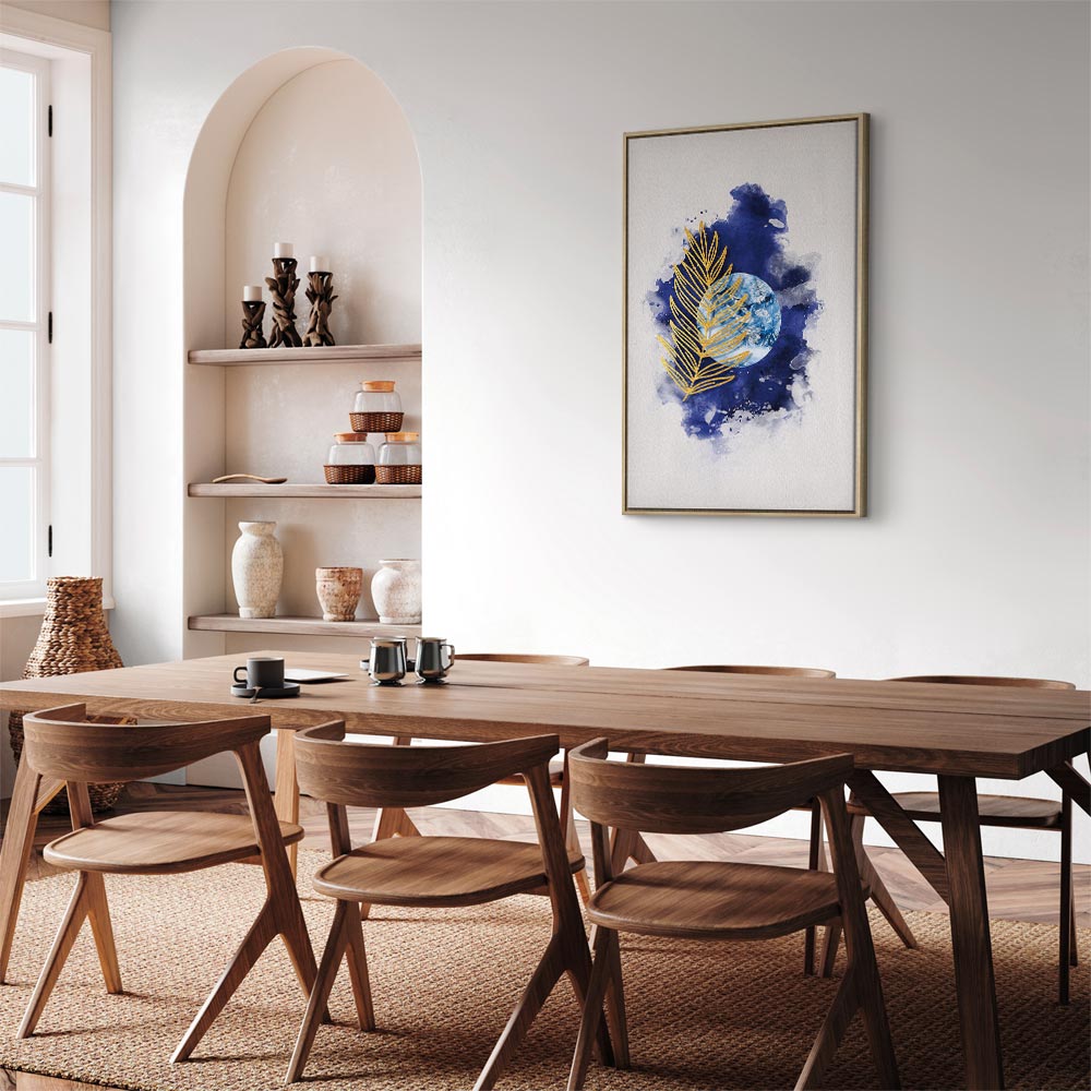 Magic Plant Leaves Nature Canvas Print