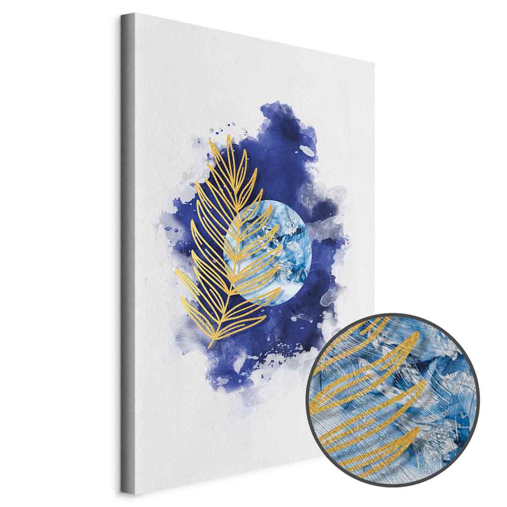 Magic Plant Leaves Nature Canvas Print