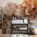 Woven Roses Floral Wall Mural