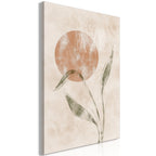 Leinwanddruck Herbstsonnenaufgang 1-teilig Vertikal