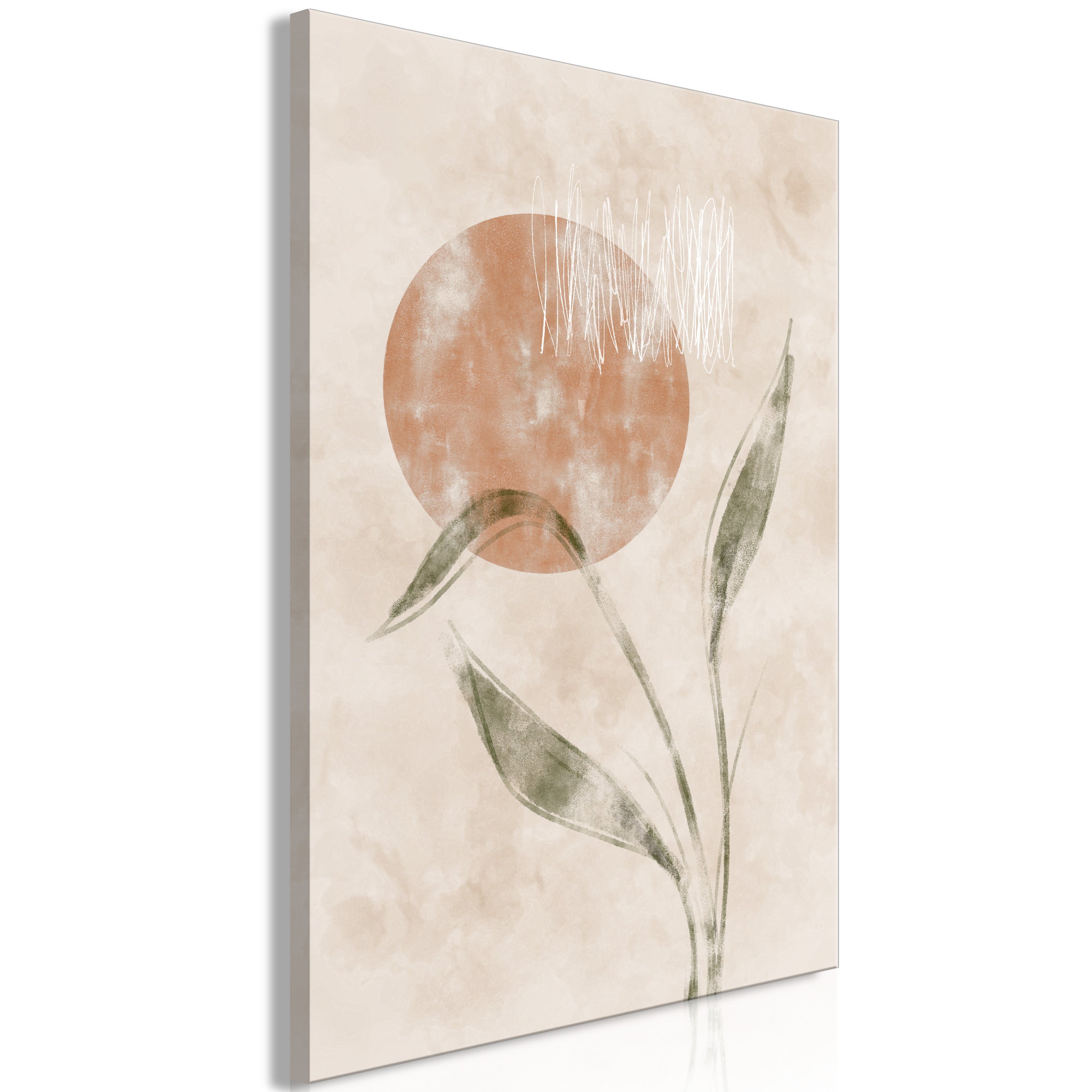 Leinwanddruck Herbstsonnenaufgang 1-teilig Vertikal