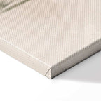 Autumn Sunrise Leaves Vertical Canvas Print