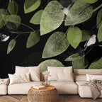 Wall Mural Bird Holidays Leaves