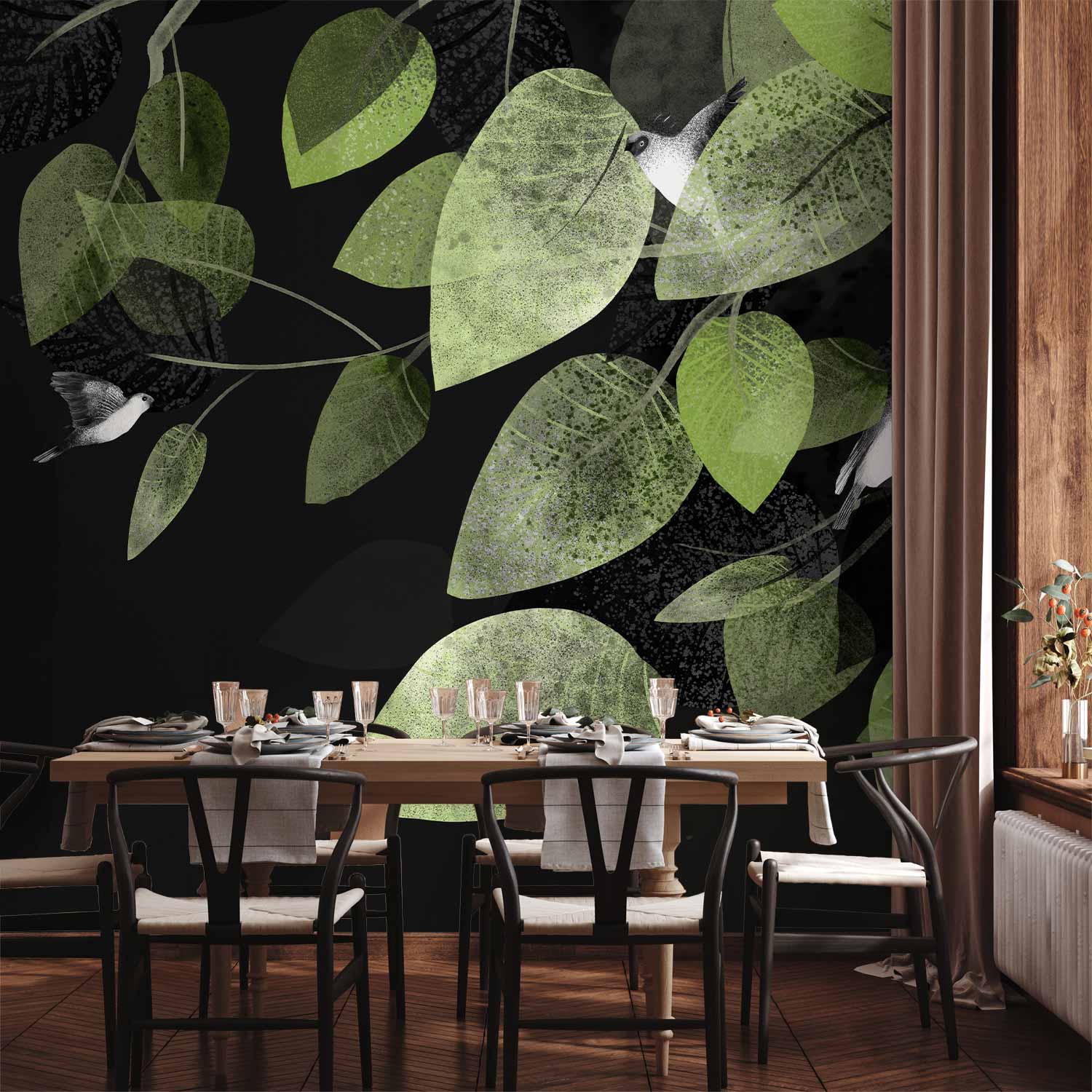 Bird Holidays Nature Wall Mural