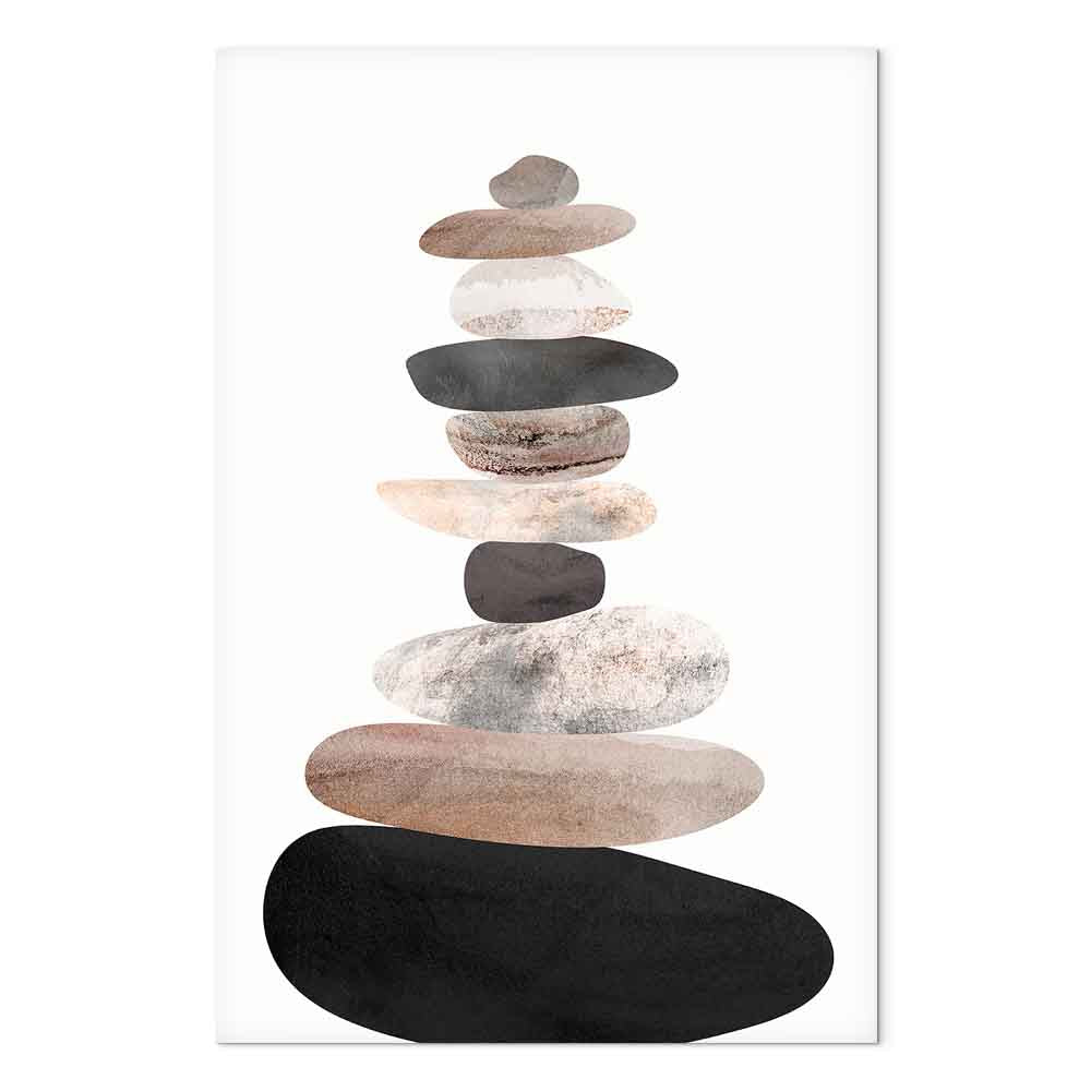 Abstract Balance Contemporary Canvas Print
