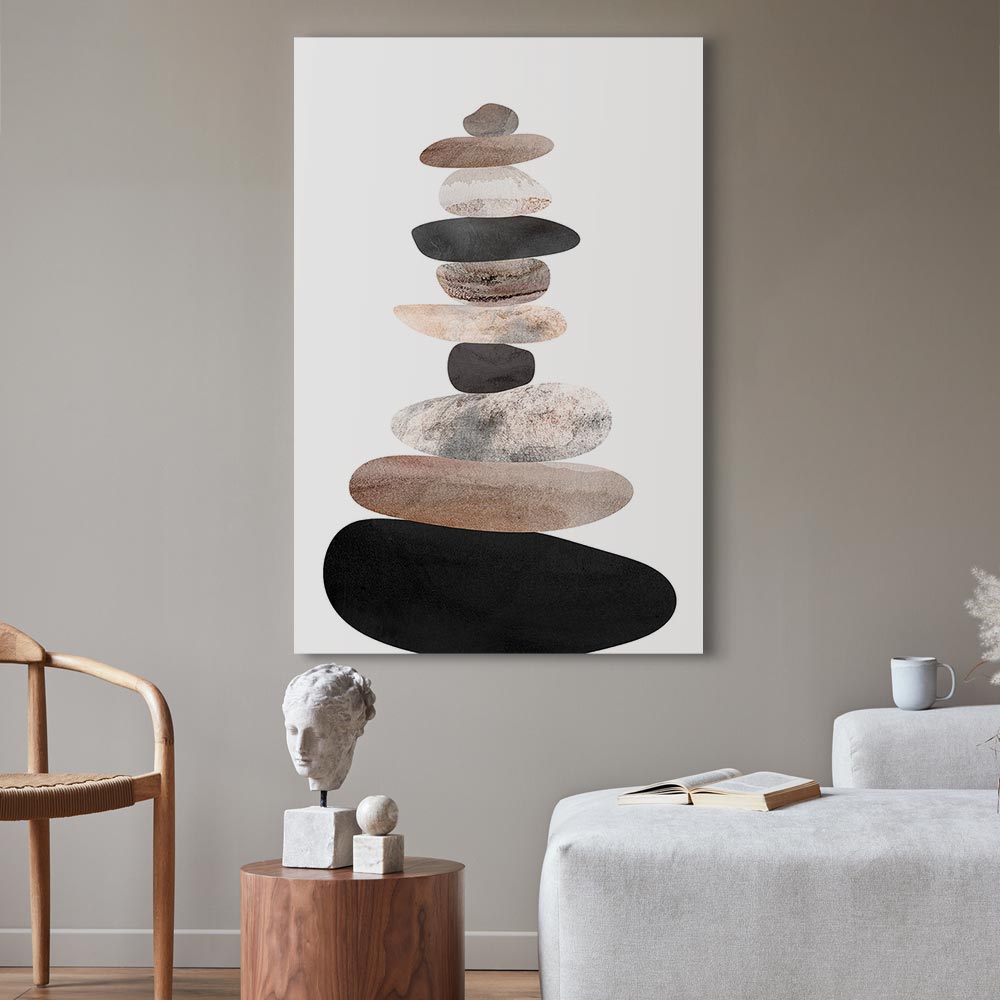 Abstract Balance Contemporary Canvas Print