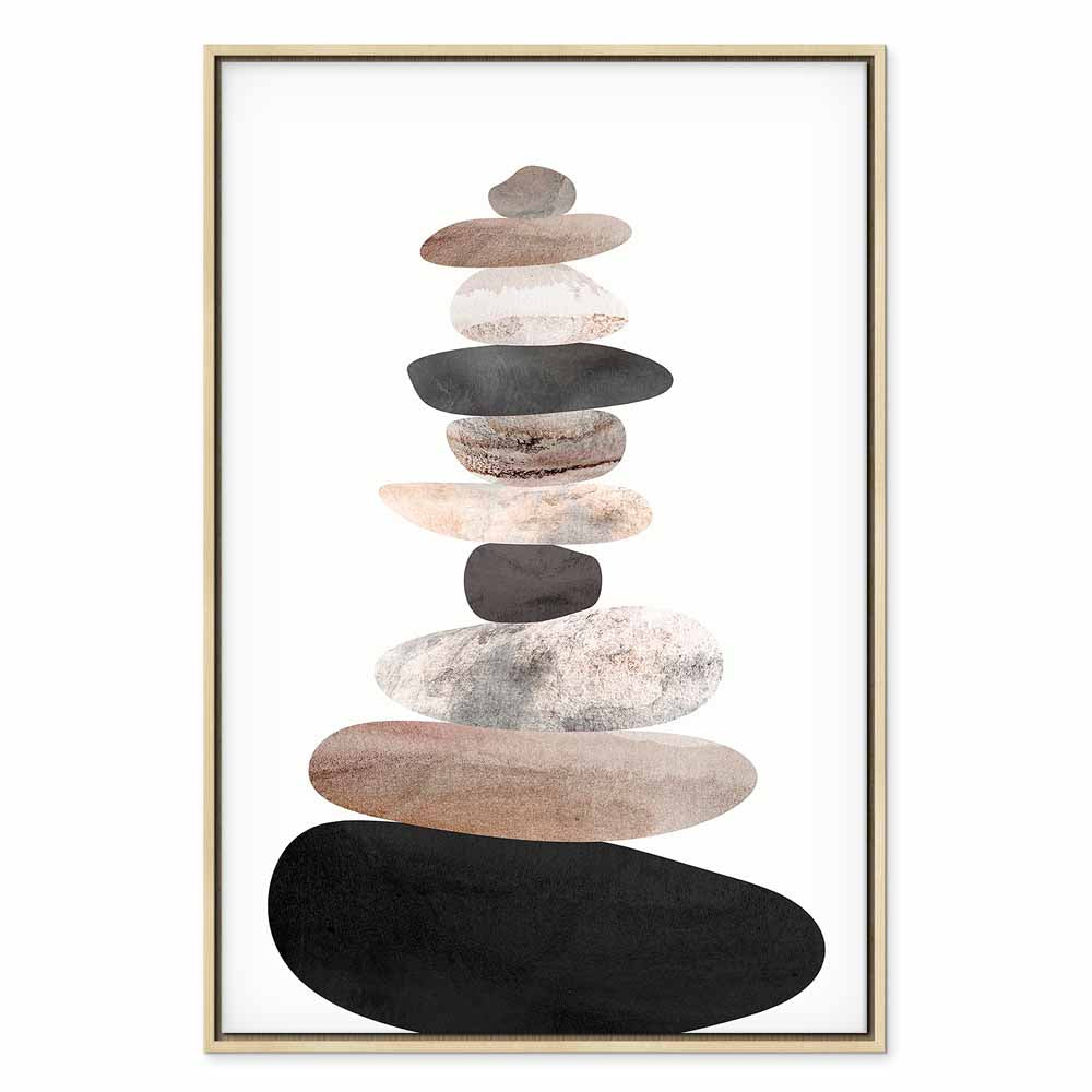 Abstract Balance Contemporary Canvas Print