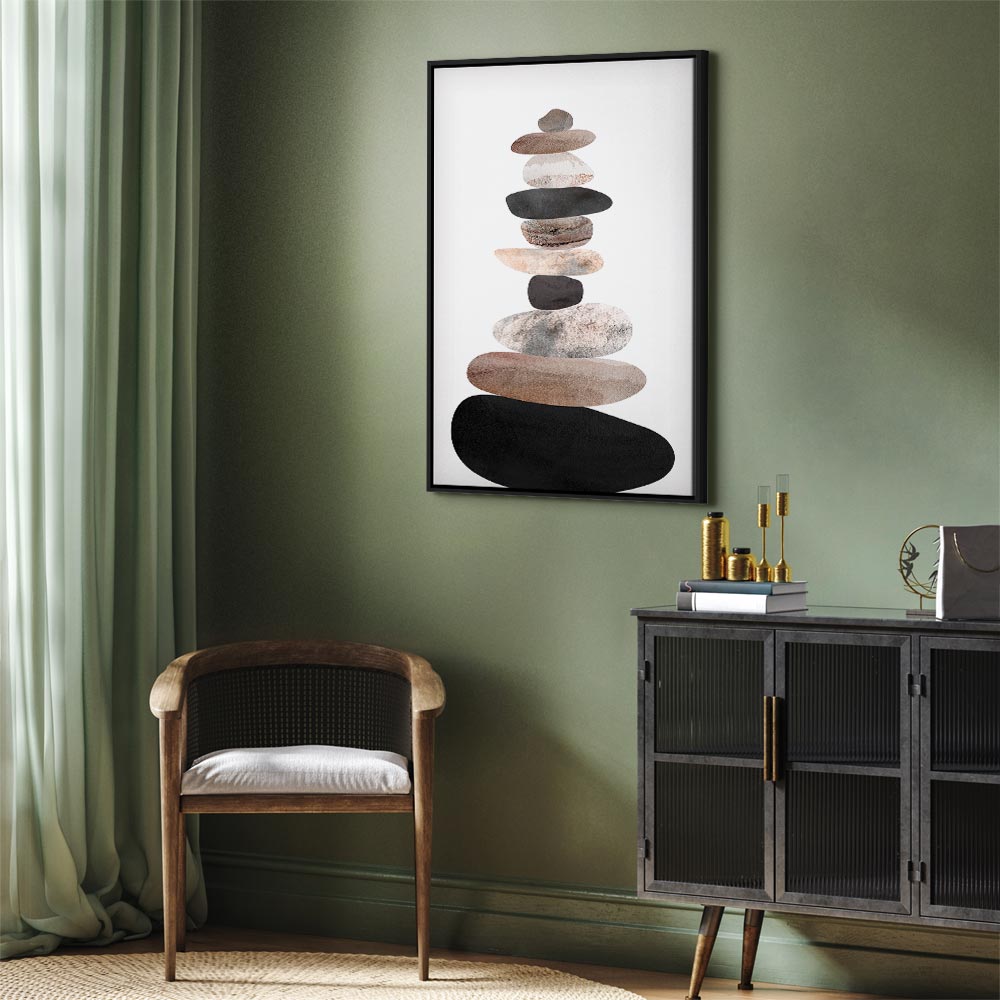 Abstract Balance Contemporary Canvas Print