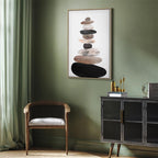 Abstract Balance Contemporary Canvas Print