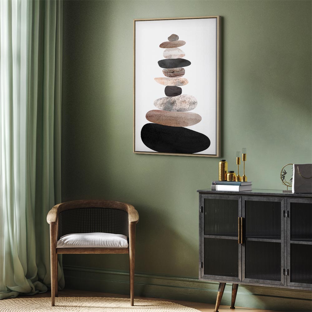 Abstract Balance Contemporary Canvas Print