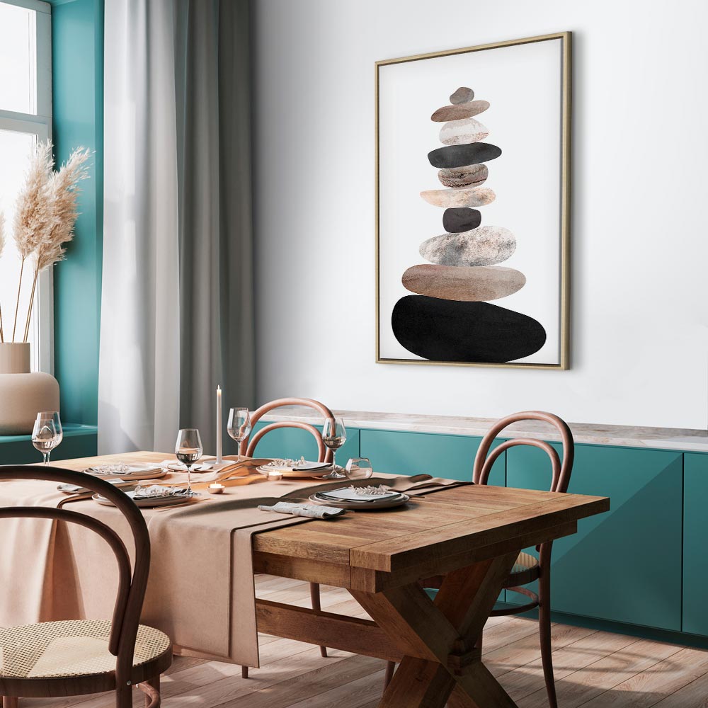 Abstract Balance Contemporary Canvas Print