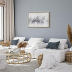 Winter Forest Landscape Canvas Print