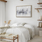 Winter Forest Landscape Canvas Print