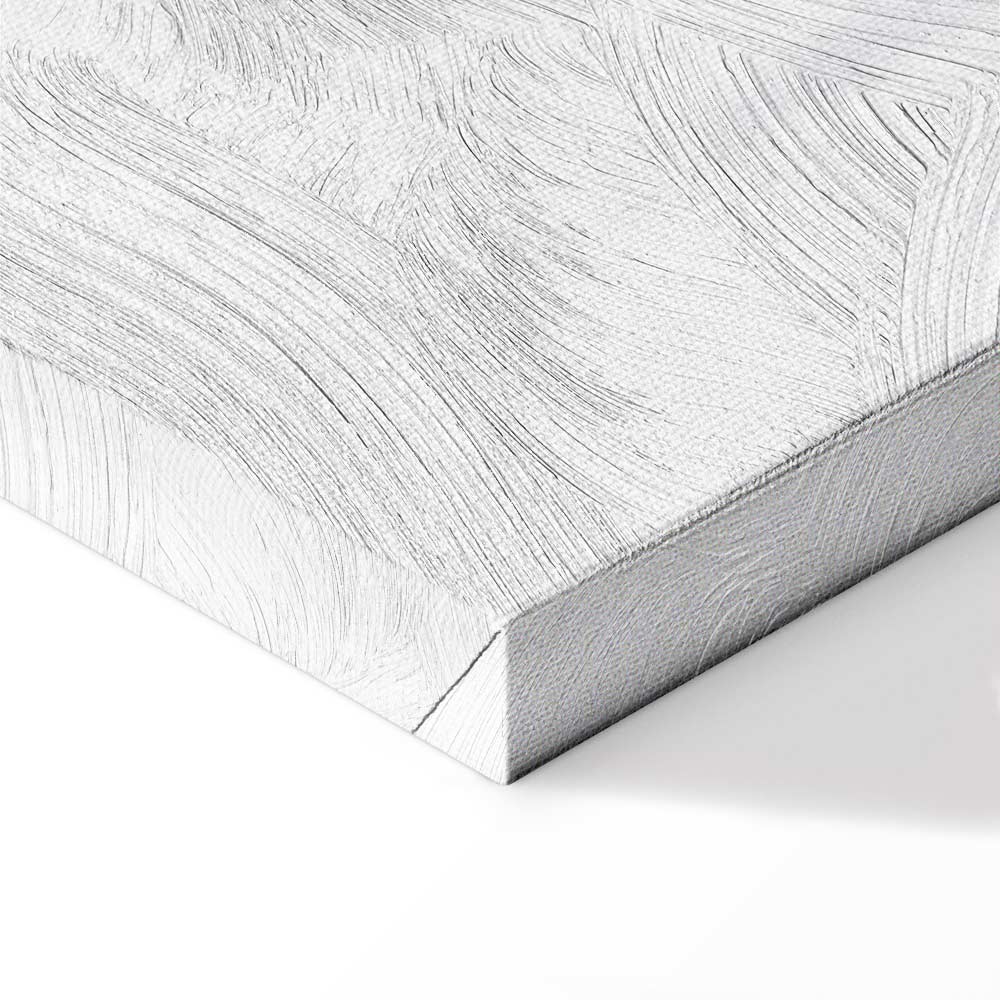 Winter Forest Landscape Canvas Print