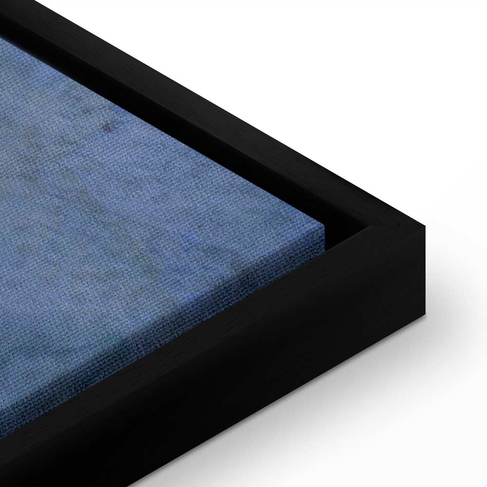 Abstract Hot Land Floral Canvas Print