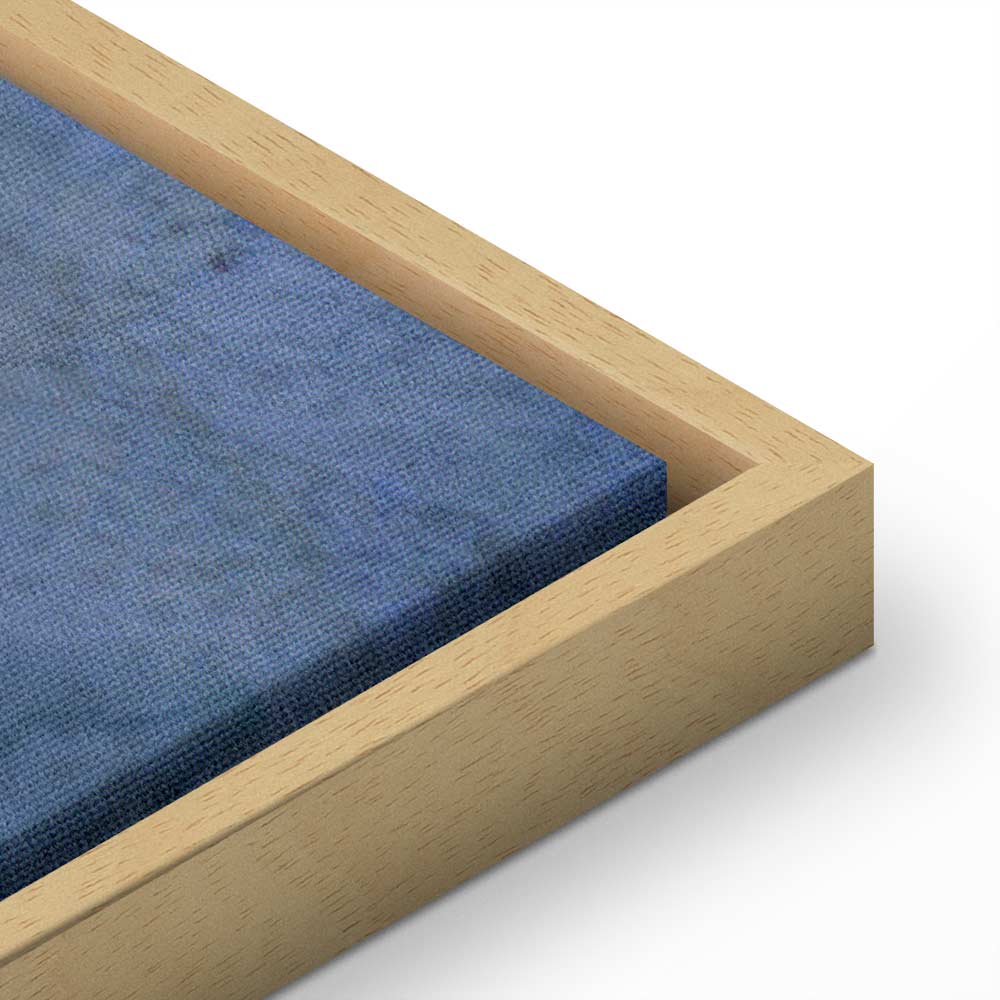 Abstract Hot Land Floral Canvas Print