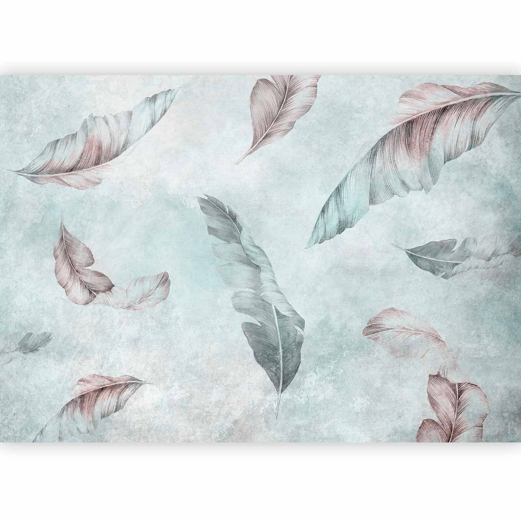 Wall Mural Leaves - Dancing in the Wind