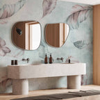 Windblown Leaves Nature Wall Mural